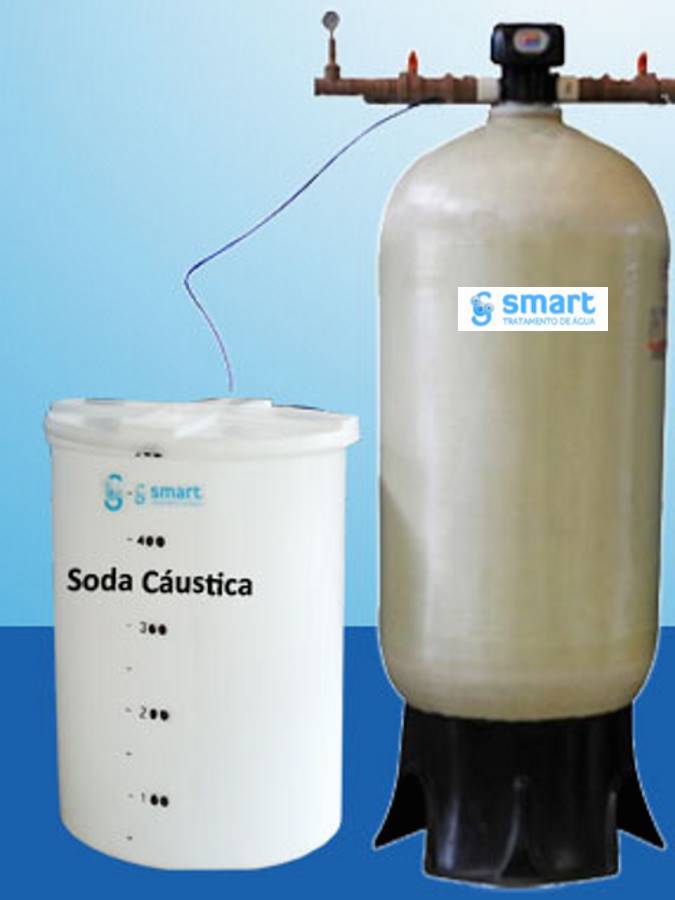 desmineralizador com soda cáustica