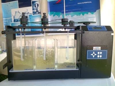 equipamento que faz teste na água de estações de tratamento de efluentes